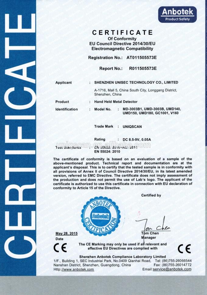 хандхэльд металлоискатель с конкурентоспособной ценой и высокой чувствительностью МД3003Б1